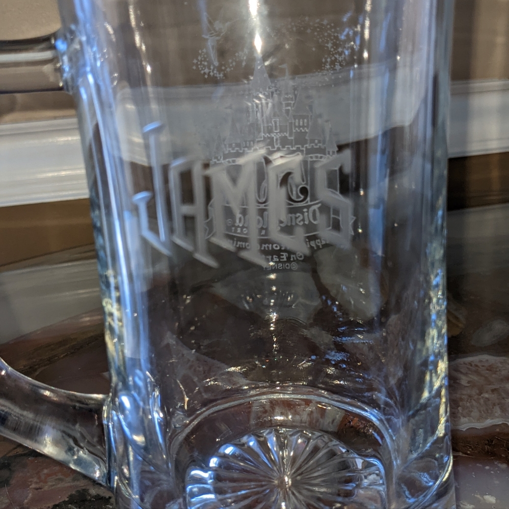 2021 Walt Disney World 50th Anniversary Castle Stein Glass Mug *PERSONALIZED!*. - Picture 2 of 7
